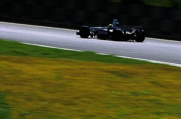Formula One World Championship: BMW Williams driver Ralf Schumacher at speed