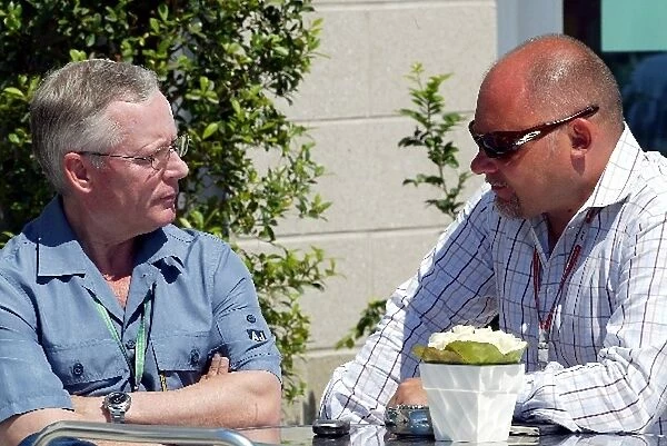 Formula One World Championship: David Robertson Driver Manager talks with Matt Bishop F1 Journalist