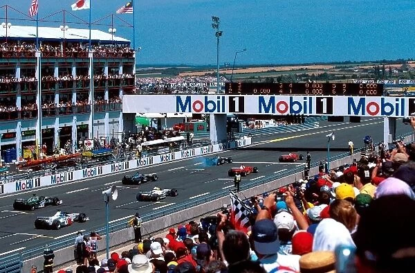 Formula One World Championship: French GP, Magny Cours, 2 July 2000