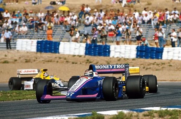 Formula One World Championship: J J Lehto Onyx ORE-1 competed in his first GP