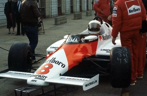 Formula One World Championship: Martin Brundle awaits his opportunity to test the McLaren MP4  /  1C for the first time