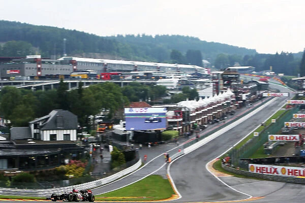 Formula One World Championship, Rd11, Belgian Grand Prix, Practice, Spa-Francorchamps, Belgium, Friday 23 August 2013