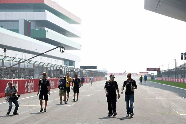 Formula One World Championship, Rd16, Indian Grand Prix, Buddh International Circuit, Greater Noida, New Delhi, India, Preparations, Thursday 24 October 2013