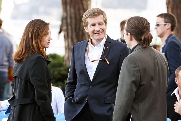 Formula One World Championship: Thierry Boutsen at the Amber Lounge Fashion Show