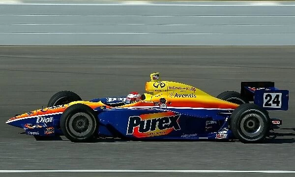 Indy Racing League: Bobbie Buhl, USA, G Force, Infiniti. Robbie Buhl qualifies second on the front row for the Indianapolis 500, Indianapolsi Motor Speedway