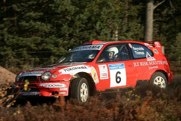 Julian Reynolds  /  Ieuan Thomas Tempest Rally 2003. World Copyright - Jakob Ebrey  /  LAT