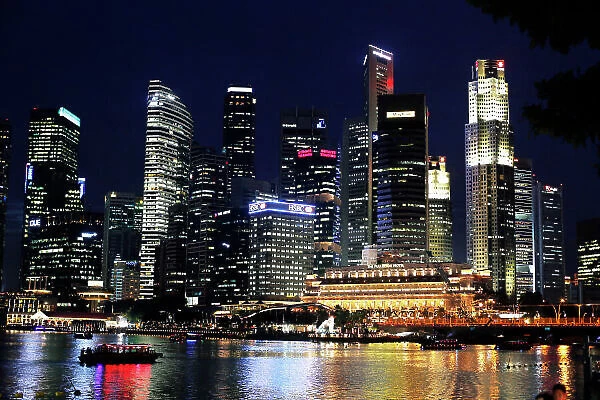 Marina Bay Circuit, Singapore. 18th September 2013. The cityscape of Singapore. World Copyright: Steven Tee / LAT Photographic. ref: Digital Image _14P2571