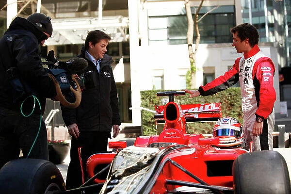 Marussia Virgin Racing, CNBC Partnership announcement