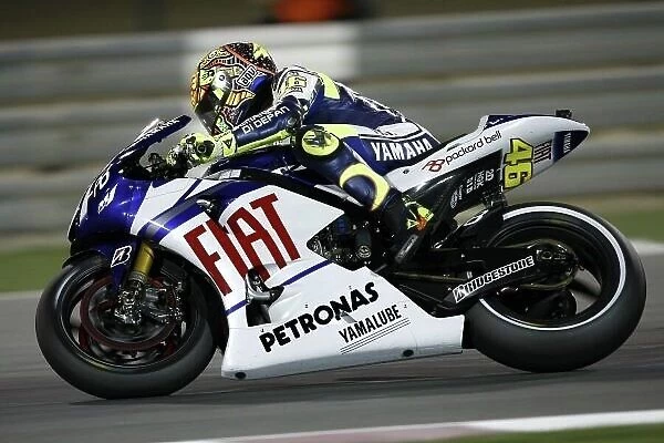 MotoGP. Valentino Rossi (ITA), FIAT Yamaha Team, will start from second on the grid.
