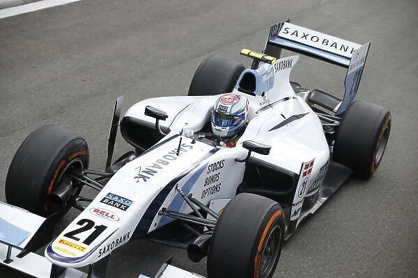 Practice. 2014 GP2 Series Round 8.. Spa-Francorchamps, Spa, Belgium.