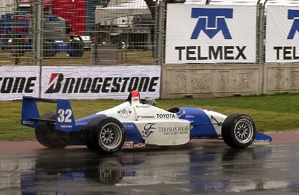 Rookie Jon Fogarty (USA) Dorricott Racing took an impressive victory in the wet conditions