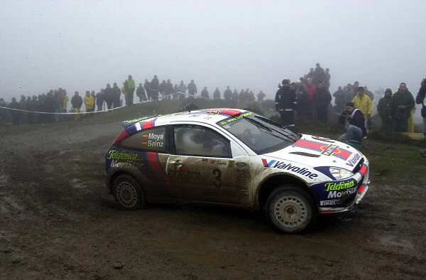 Sainz3. 2001 World Rally Championship.. TAP Rally of Portugal