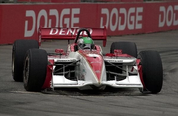 Tora Takagi, (JPN), Toyota  /  Reynard, during practice for the Molson Indy Vancouver. Concord Pacific Place, Vancouver, B. C. Can. 27 July, 2002