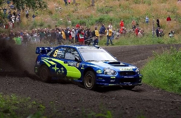 World Rally Championship: Tommi Makinen  /  Kaj Lindstrom Subaru Impreza WRC 2003