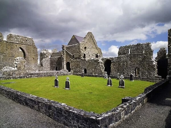 Abbeyknockmoy, Cistercian Abbey Of Knockmoy, Co. Galway, Ireland
