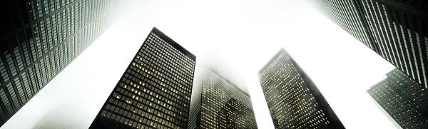 Architectural Photographs Of Business District In Toronto, Ontario