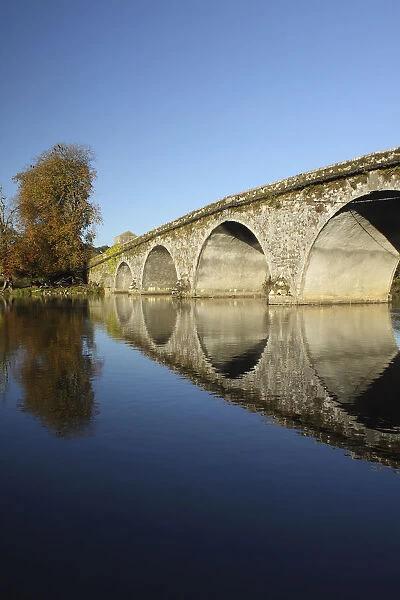 Bridge Over River Nore; Bennettsbridge, County Kilkenny, Ireland