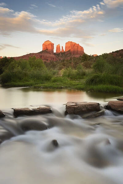 Cathedral Rock At Red Rock Crossing; Sedona Arizona Usa