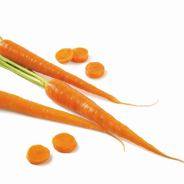 Close-Up Of Fresh Carrots