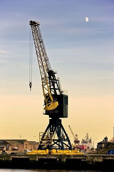 Crane At A Harbour