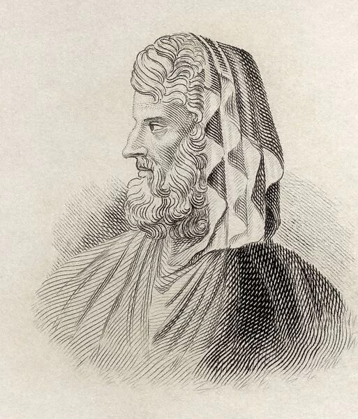 Dionysius The Renegade, Also Known As Dionysius Of Heraclea. Stoic Philosopher From The 3Rd Century Bc. From The Book Crabbes Historical Dictionary Published 1825