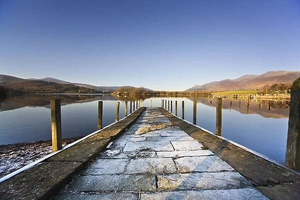 Dock In A Lake, Cumbria, England