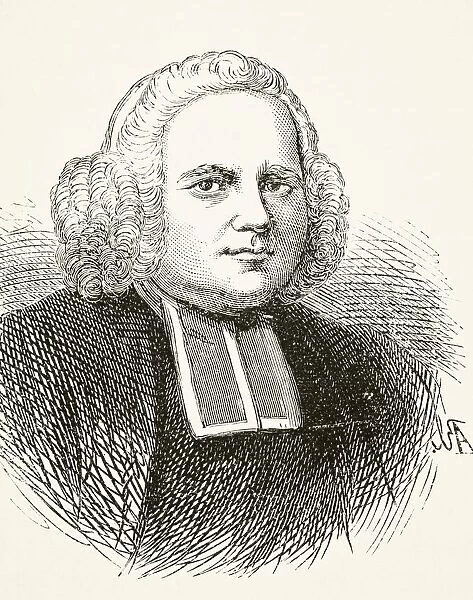 George Whitefield 1714 To 1770. English Clergyman And Leader Of Methodist Movement. From The National And Domestic History Of England By William Aubrey Published London Circa 1890