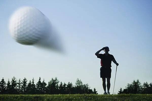 Golf Ball In Flight