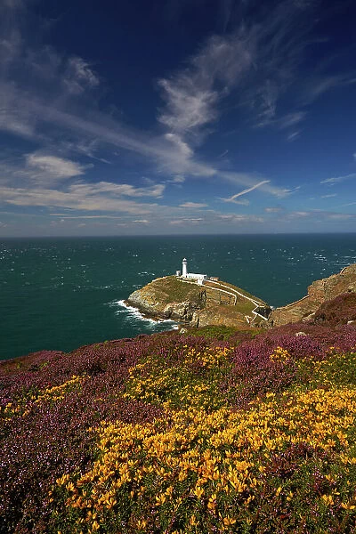 GRH031414. A view of South Stack lighthouse