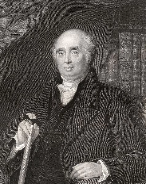 Henry Richard Vassall Fox 3Rd Baron Holland 1773 To 1840 British Whig Politician Engraved By H Robinson After C R Leslie From The Book National Portrait Gallery Volume Iii Published C 1835