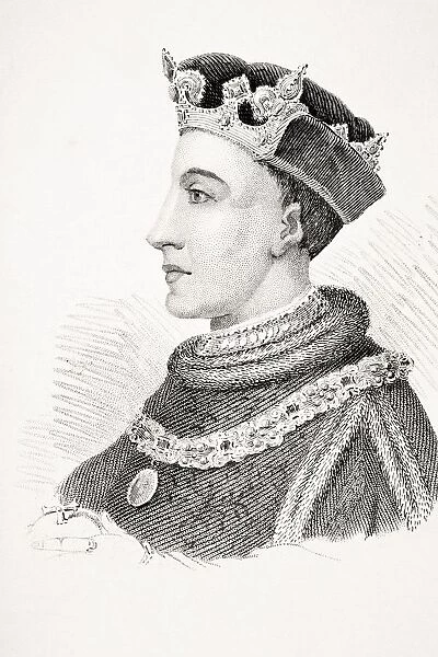 Henry V King Of England 1388-1422 From Old Englands Worthies By Lord Brougham And Others Published London Circa 1880 s