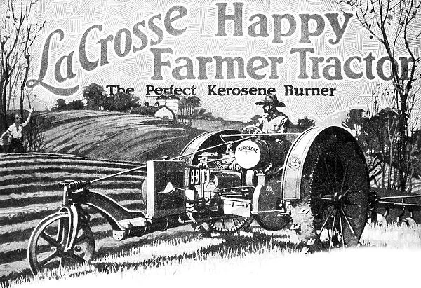 Historic Lacrosse Tractor Advertisement From The Early 20th Century