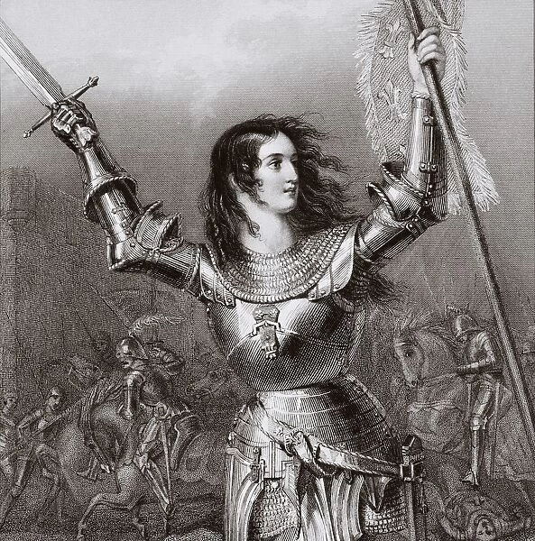 Joan Of Arc 1412 1431 Aka Jeanne D Arc Or Jeanne La Pucelle French Heroine