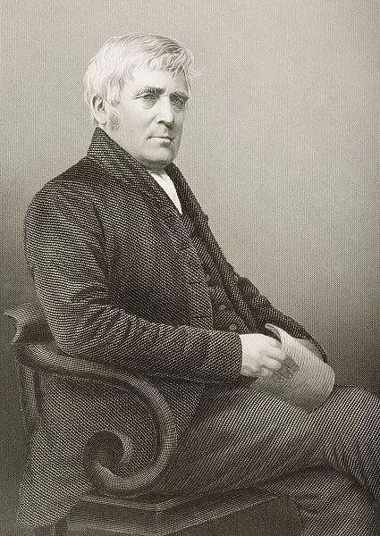 Joseph Sturge, 1793-1859. British Abolitionist, Quaker And Philanthropist. Engraved By D. J. Pound From A Photograph Bywhitlock. From The Book The Drawing-Room Of Eminent Personages Volume 1. Published In London 1860