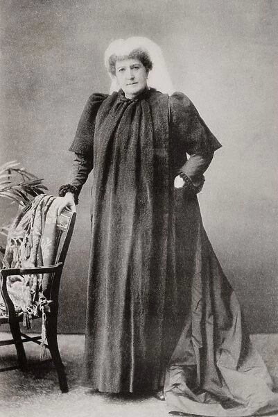 Lady Isabel Burton, 1831-1896. Wife Of Sir Richard Francis Burton. From The Book The Life Of Captain Sir Richard Burton, Volume Ii, By His Wife Isabel Burton, Published 1893