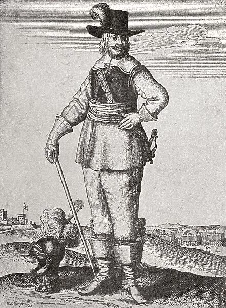Robert Devereux, 3Rd Earl Of Essex, 1591 To 1646. English Parliamentarian And Soldier. From The Book Short History Of The English People By J. R. Green Published London 1893