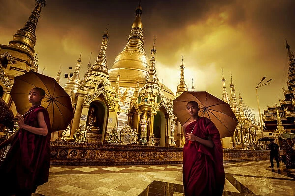 Shwedagon Temple; Yangoon, Myanmar