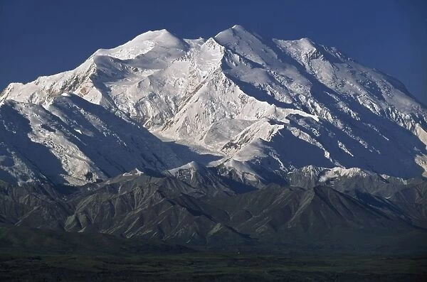 Snow-Capped Mount Mckinley, Alaska, Usa