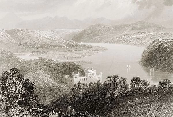 The Valley Of The Blackwater, Between Lismore And Youghall, Ireland. Drawn By W. H. Bartlett, Engraved By H. Adlard. From 'The Scenery And Antiquities Of Ireland'By N. P. Willis And J. Stirling Coyne. Illustrated From Drawings By W. H. Bartlett. Published London C. 1841