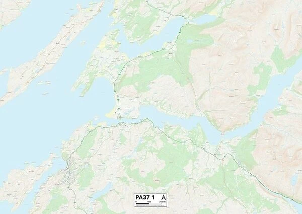 Argyllshire PA37 1 Map
