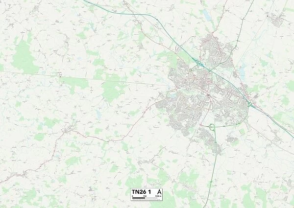 Ashford TN26 1 Map