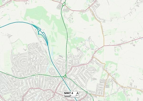 Barnet NW7 4 Map
