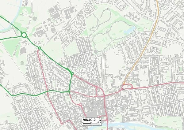 Bedford MK40 2 Map
