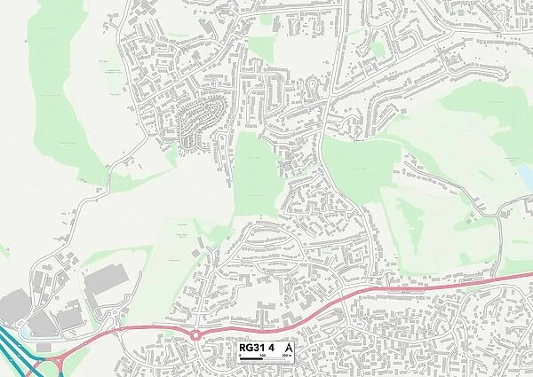 Berkshire RG31 4 Map