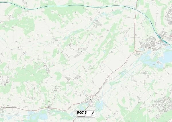 Berkshire RG7 5 Map