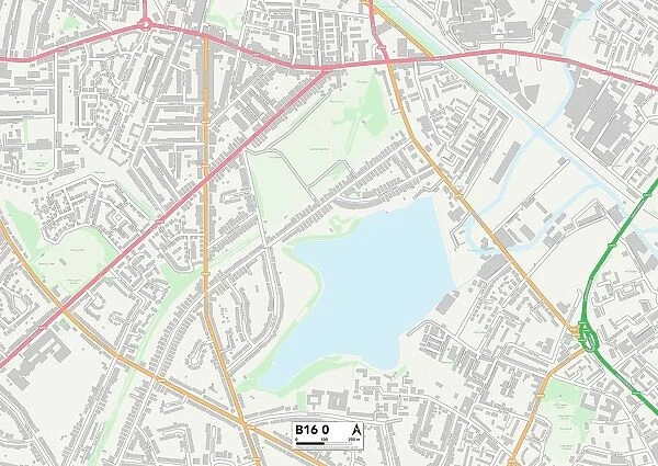 Birmingham B16 0 Map