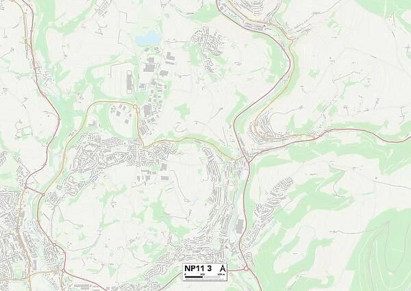 Caerphilly NP11 3 Map