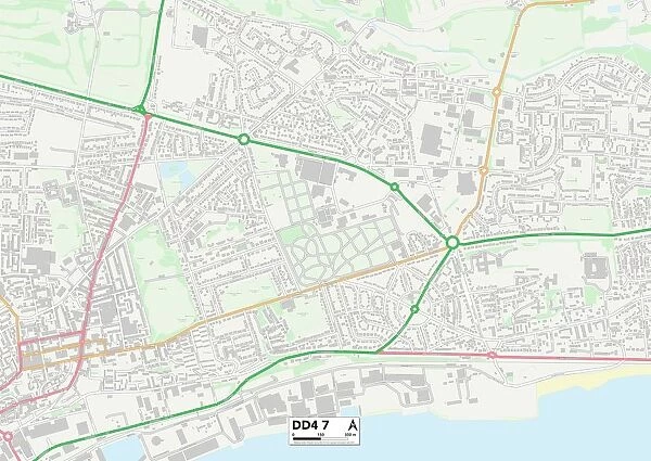 Dundee DD4 7 Map