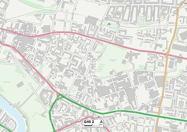 Glasgow G40 2 Map