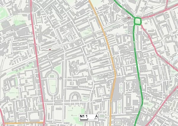 Hackney N1 1 Map